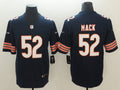 Men’s Chicago Bears #52 Khalil Mack Nike Navy Vapor Limited Footbll  Jersey