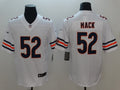 Men’s Chicago Bears #52 Khalil Mack Nike White Vapor Limited Jersey