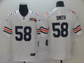 Men’s Chicago Bears #58 Roquan Smith Nike White 100th Season Alternate Classic Limited Jersey