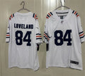 Mens Chicago Bears #84 Colston Loveland  Nike White Alternate 100th Season Classic Jersey