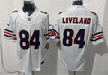 Mens Chicago Bears #84 Colston Loveland Nike White Vapor F.U.S.E. Limited Jersey