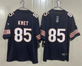 Mens Chicago Bears #85 Cole Kmet Nike Navy Vapor Untouchable Limited Jersey