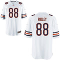 Men’s Chicago Bears #88 Riley Ridley  Nike White Vapor Limited Jersey