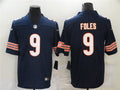 Men’s Chicago Bears #9 Nick Foles Nike Navy Vapor Limited Footbll Jersey
