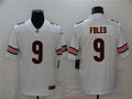 Men’s Chicago Bears #9 Nick Foles Nike White Alternate Game Jersey