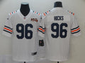 Men’s Chicago Bears #96 Akiem Hicks Nike White 100th Season Alternate Classic Limited Jersey