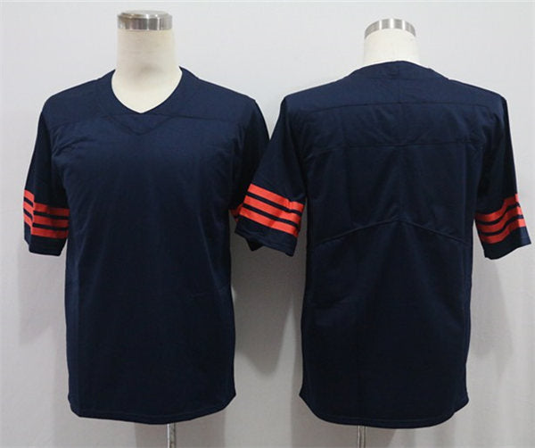 Men’s Chicago Bears Blank Nike Navy Vapor Limited Footbll Team Jersey