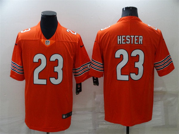 Men’s Chicago Bears Retired Player #23 Devin Hester Nike Orange Alternate Untouchable Limited Jersey
