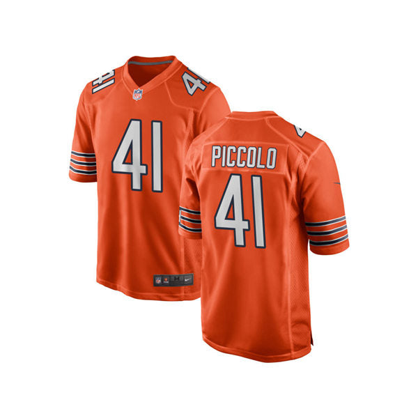 Mens Chicago Bears Retired Player #41 Brian Piccolo Nike Orange Alternate Untouchable Limited Jersey