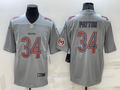 Men’s Chicago Bears Walter Payton #34 Gray Atmosphere Jersey