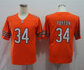 Men’s Chicago Bears Walter Payton #34 Orange Jersey