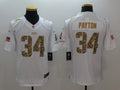 Men’s Chicago Bears Walter Payton #34 White Jersey