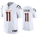 Men’s Cincinnati Bengals #11 Trent Taylor Nike White Away Vapor Limited Jersey