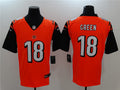 Men’s Cincinnati Bengals #18 A. J. Green Nike Orange Vapor Untouchable Limited Player Jersey