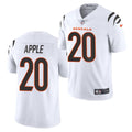 Men’s Cincinnati Bengals #20 Eli Apple 2021 Nike White Vapor Limited Jersey