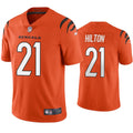 Men’s Cincinnati Bengals #21 Mike Hilton Nike Orange Alternate Vapor Limited Jersey