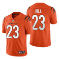 Men’s Cincinnati Bengals #23 Daxton Hill Nike Orange Alternate Vapor Limited Jersey
