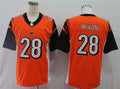 Men’s Cincinnati Bengals #28 Joe Mixon Nike Previous Orange Player Jersey