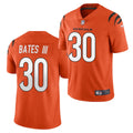 Men’s Cincinnati Bengals #30 Jessie Bates III 2021 Nike Orange Alternate Vapor Limited Jersey