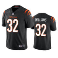 Men’s Cincinnati Bengals #32 Trayveon Williams Nike Black Team Color Vapor Limited Jersey