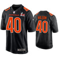 Men’s Cincinnati Bengals #40 Brandon Wilson Nike Black Super Bowl LVI Bound Game Fashion Jersey