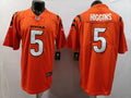 Men’s Cincinnati Bengals #5 Tee Higgins Nike 2023 Orange Alternate Vapor Limited Player Jersey
