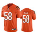 Men’s Cincinnati Bengals #58 Joseph Ossai Nike Orange Alternate Vapor Limited Jersey