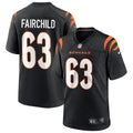 Men’s Cincinnati Bengals #63 Dylan Fairchild Nike Black Team Color Vapor F.U.S.E. Limited Jersey