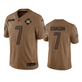 Men’s Cincinnati Bengals #7 Boomer Esiason Brown 2023 Salute To Service Limited Jersey
