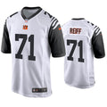 Men’s Cincinnati Bengals #71 Riley Reiff Nike White Color Rush Limited Jersey
