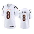 Men’s Cincinnati Bengals #8 Brandon Allen Nike White Away Vapor Limited Jersey