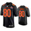 Men’s Cincinnati Bengals #80 Mike Thomas Nike Black Super Bowl LVI Bound Game Fashion Jersey