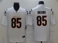 Men’s Cincinnati Bengals #85 Tee Higgins 2021 Nike White Vapor Limited Jersey