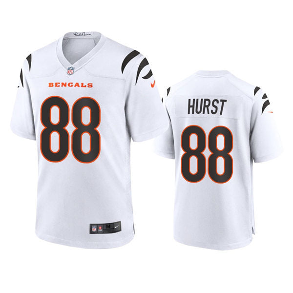 Men’s Cincinnati Bengals #88 Hayden Hurst Nike White Vapor Limited Player Jersey