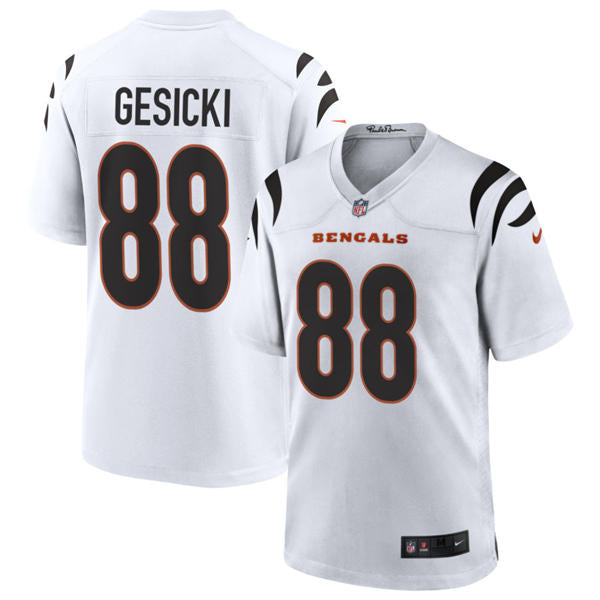 Men’s Cincinnati Bengals #88 Mike Gesicki Nike White Away Vapor F.U.S.E. Limited Jersey