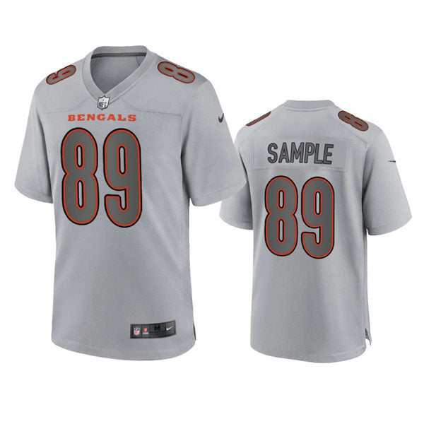 Men’s Cincinnati Bengals #89 Drew Sample Nike Atmosphere Fashion Game Jersey – Gray