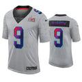 Men’s Cincinnati Bengals #9 Joe Burrow Nike Gray Super Bowl LVI Limited Jersey