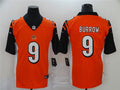 Men’s Cincinnati Bengals #9 Joe Burrow Nike Orange Vapor Untouchable Limited Player Jersey