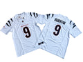 Men’s Cincinnati Bengals #9 Joe Burrow Nike White 2023 F.U.S.E. Vapor Limited Jersey
