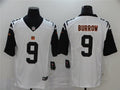 Men’s Cincinnati Bengals #9 Joe Burrow Nike White Color Rush Limited Jersey