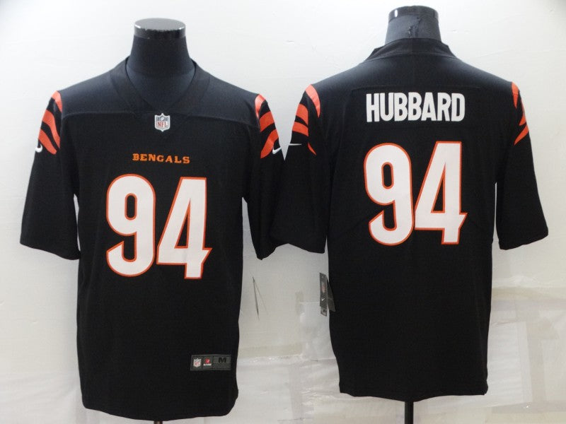 Men’s Cincinnati Bengals #94 Sam Hubbard 2021 Nike Black Vapor Limited Jersey