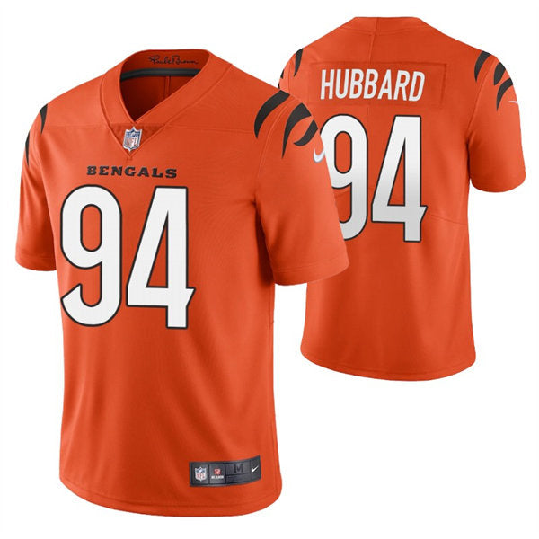 Men’s Cincinnati Bengals #94 Sam Hubbard Nike Orange Alternate Vapor Limited Jersey
