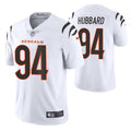 Men’s Cincinnati Bengals #94 Sam Hubbard Nike White Away Vapor Limited Jersey