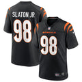 Men’s Cincinnati Bengals #98 Tedarrell Slaton Jr Nike Black Team Color Vapor F.U.S.E. Limited Jersey