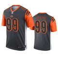 Men’s Cincinnati Bengals #99 Tyler Shelvin Nike Anthracite Inverted Legend Jersey
