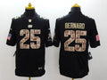 Men’s Cincinnati Bengals Giovanni Bernard #25 Black Jersey