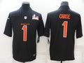 Men’s Cincinnati Bengals Ja’Marr Chase #1 Black Jersey