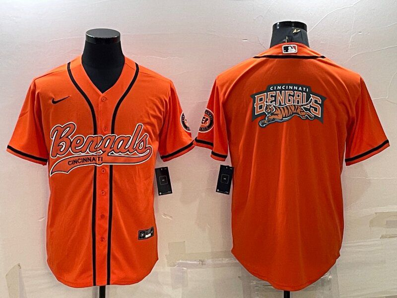 Men’s Cincinnati Bengals Orange Jersey