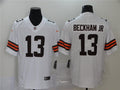Men’s Cleveland Browns #13 Odell Beckham Jr. Nike White Vapor Limited Jersey