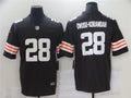 Men’s Cleveland Browns #28 Jeremiah Owusu-Koramoah Nike Brown Vapor Limited Jersey